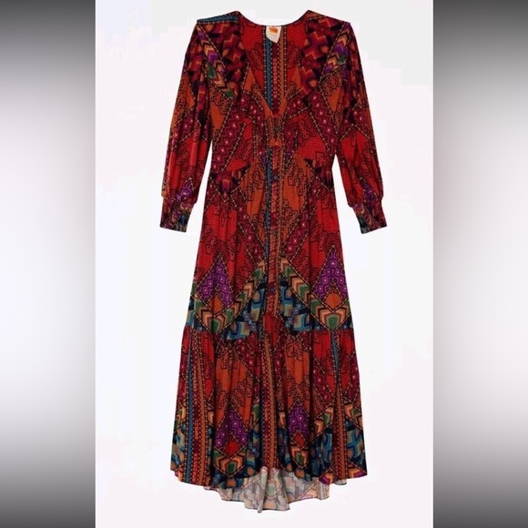 FARM Rio Multicolor Maxi Dress - Picture 3 of 7